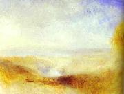 Landscape with River and a Bay in Background.